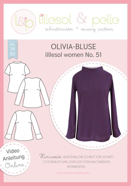 Schnittmustertitelbild Bluse Olivia  lillesol women No. 51